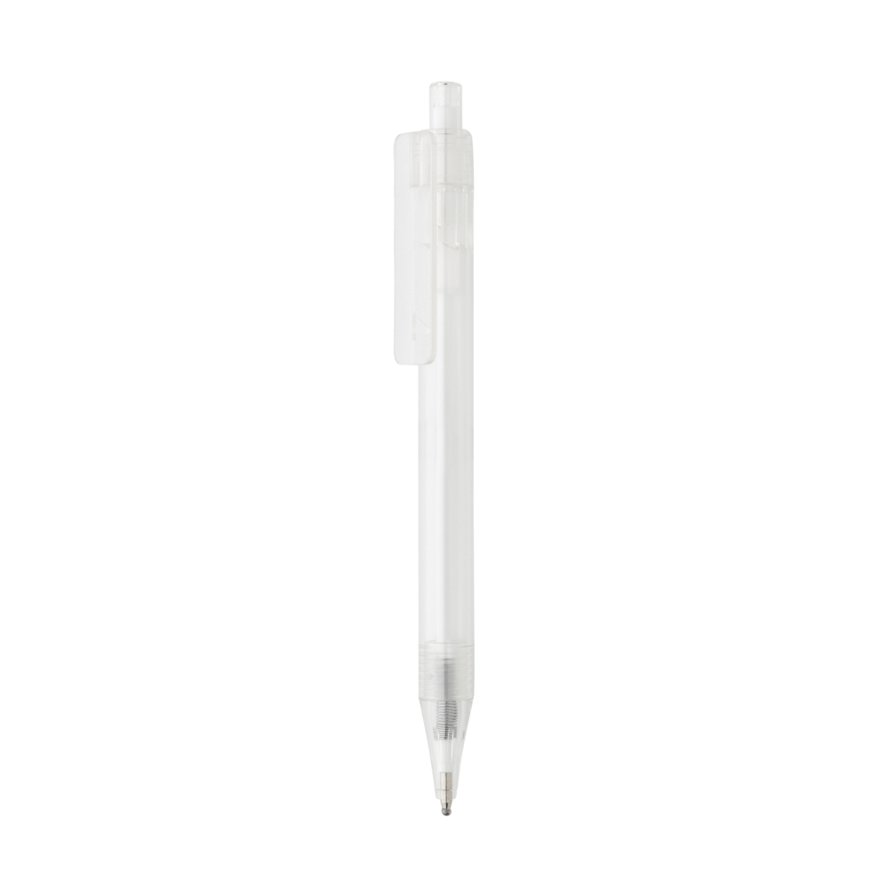 P611.073&nbsp;82&nbsp;Ручка X8 из прозрачного rPET GRS&nbsp;221865