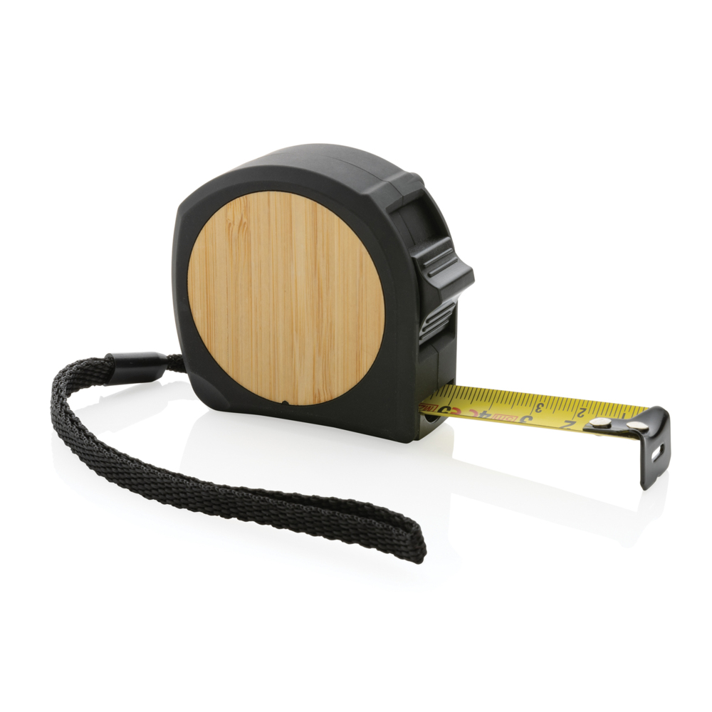 P112.191&nbsp;1180&nbsp;Рулетка Bamboo из переработанного пластика RCS, 5м/19 мм&nbsp;222923