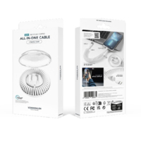 ALE00002&nbsp;2490&nbsp;Кабель allroundo® eco 6 в 1 с быстрой зарядкой, 90 см&nbsp;260793
