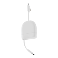 XP61175.RP.14&nbsp;1335&nbsp;Кабель Xoopar ICE-R с ретрактором 2 в 1, разъёмы USB-C и Lightning, 60 Вт&nbsp;282036