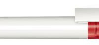 sen1448&nbsp;125.5&nbsp;Шариковая ручка Senator с поворотным механизмом "Headliner Clear" (Белый; Красный)&nbsp;286358
